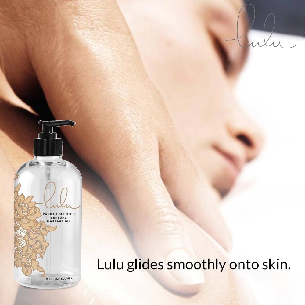 Amazon.com: Lulu Massage Oil with Fractionated Coconut Oil